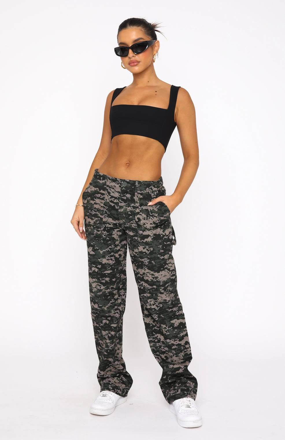 Out To Play Pants Khaki Digital Print - Image 5