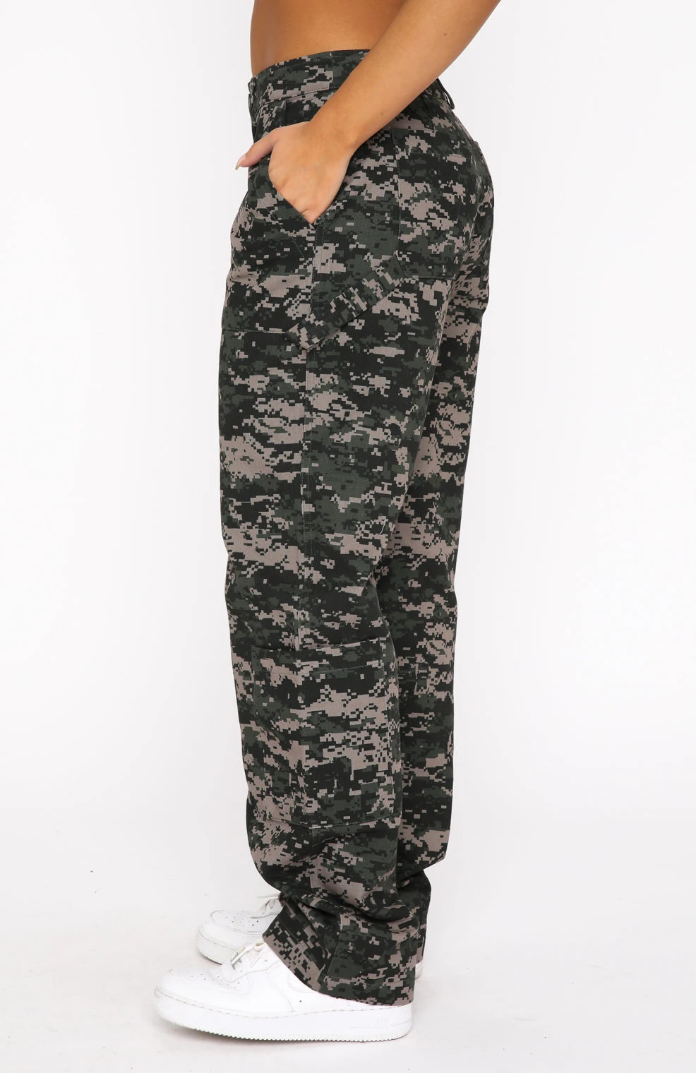 Out To Play Pants Khaki Digital Print - Image 3