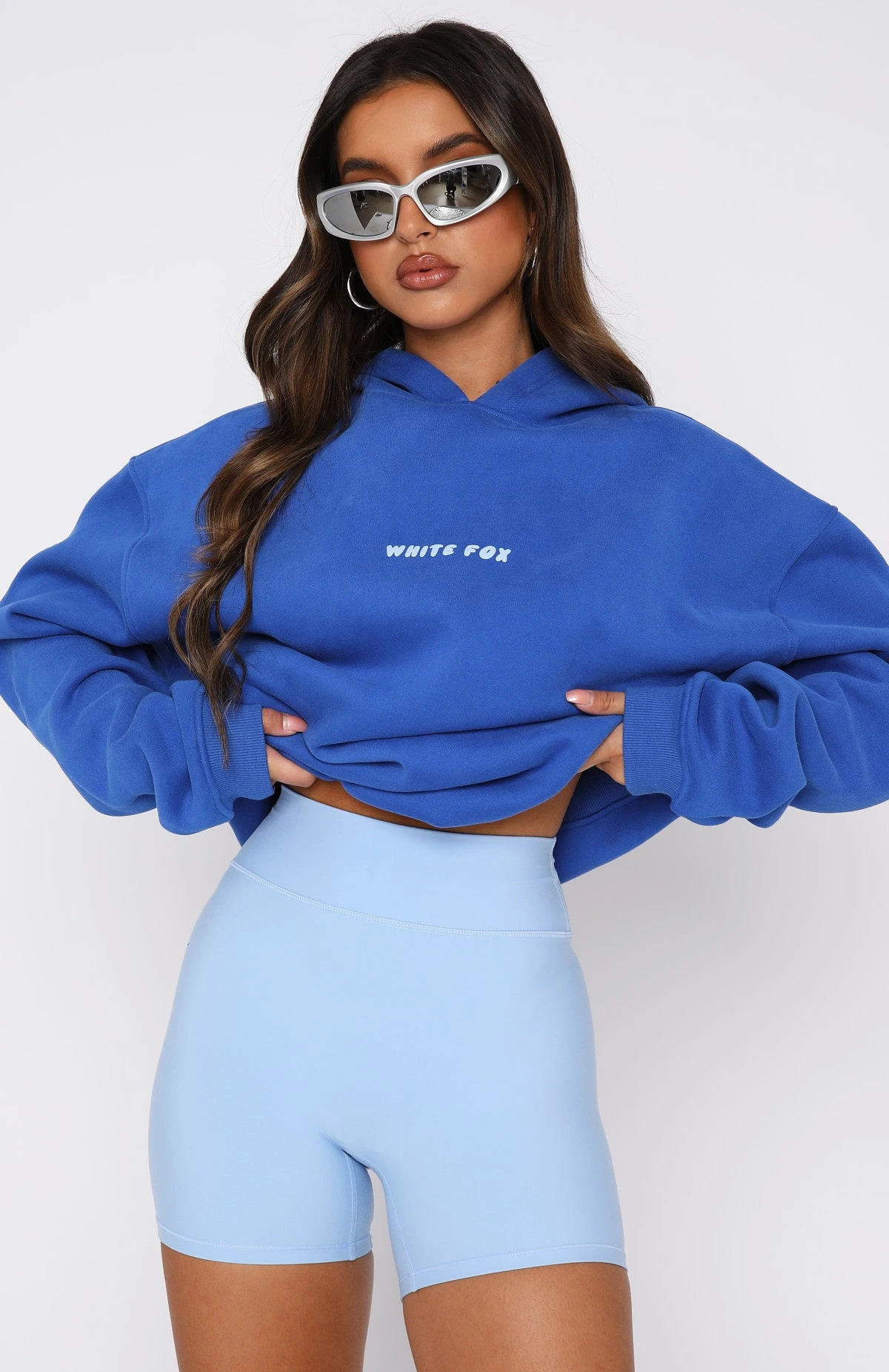 Leisure Series Oversized Hoodie Cobalt - Image 2
