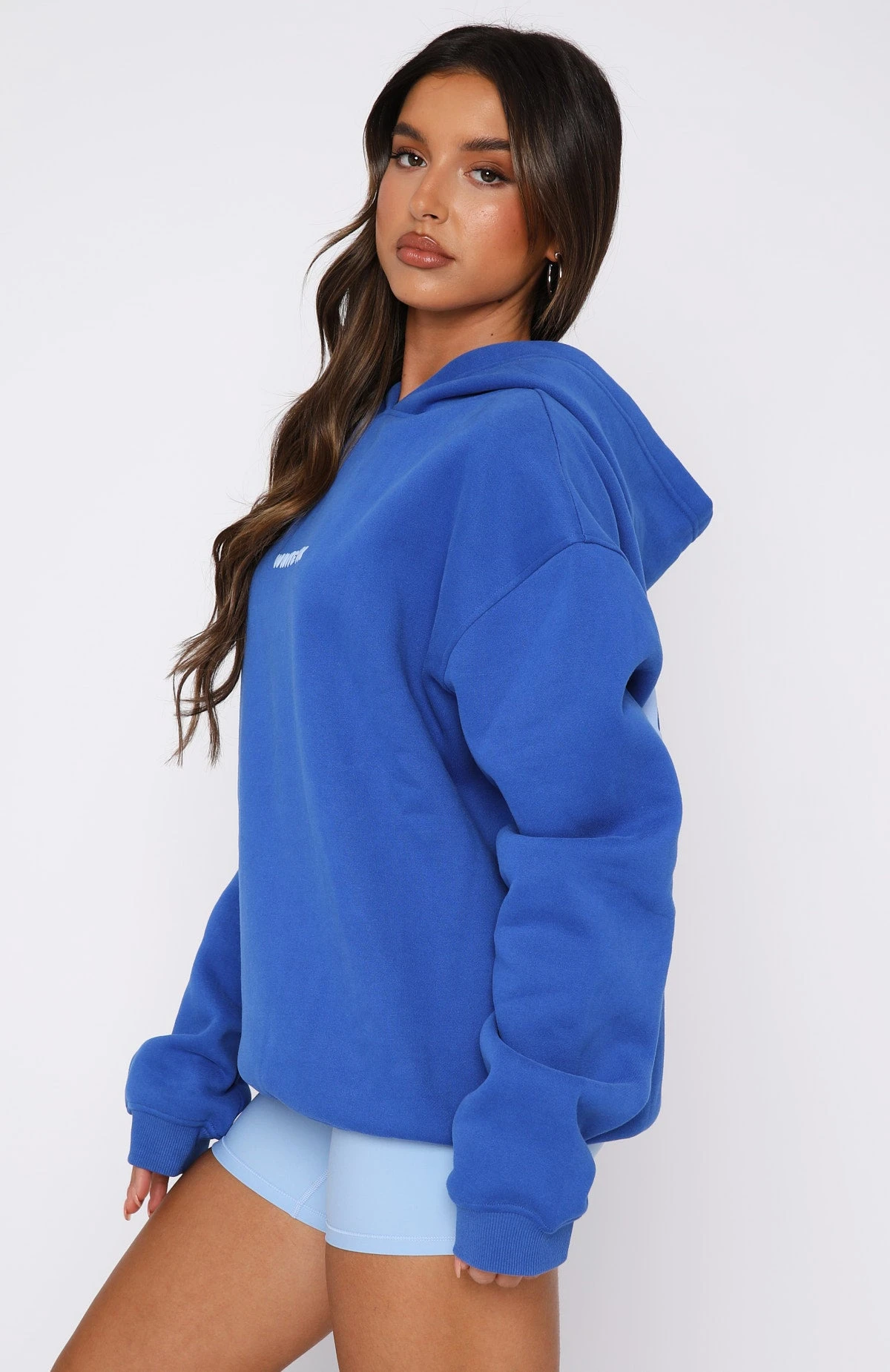 Leisure Series Oversized Hoodie Cobalt - Image 3