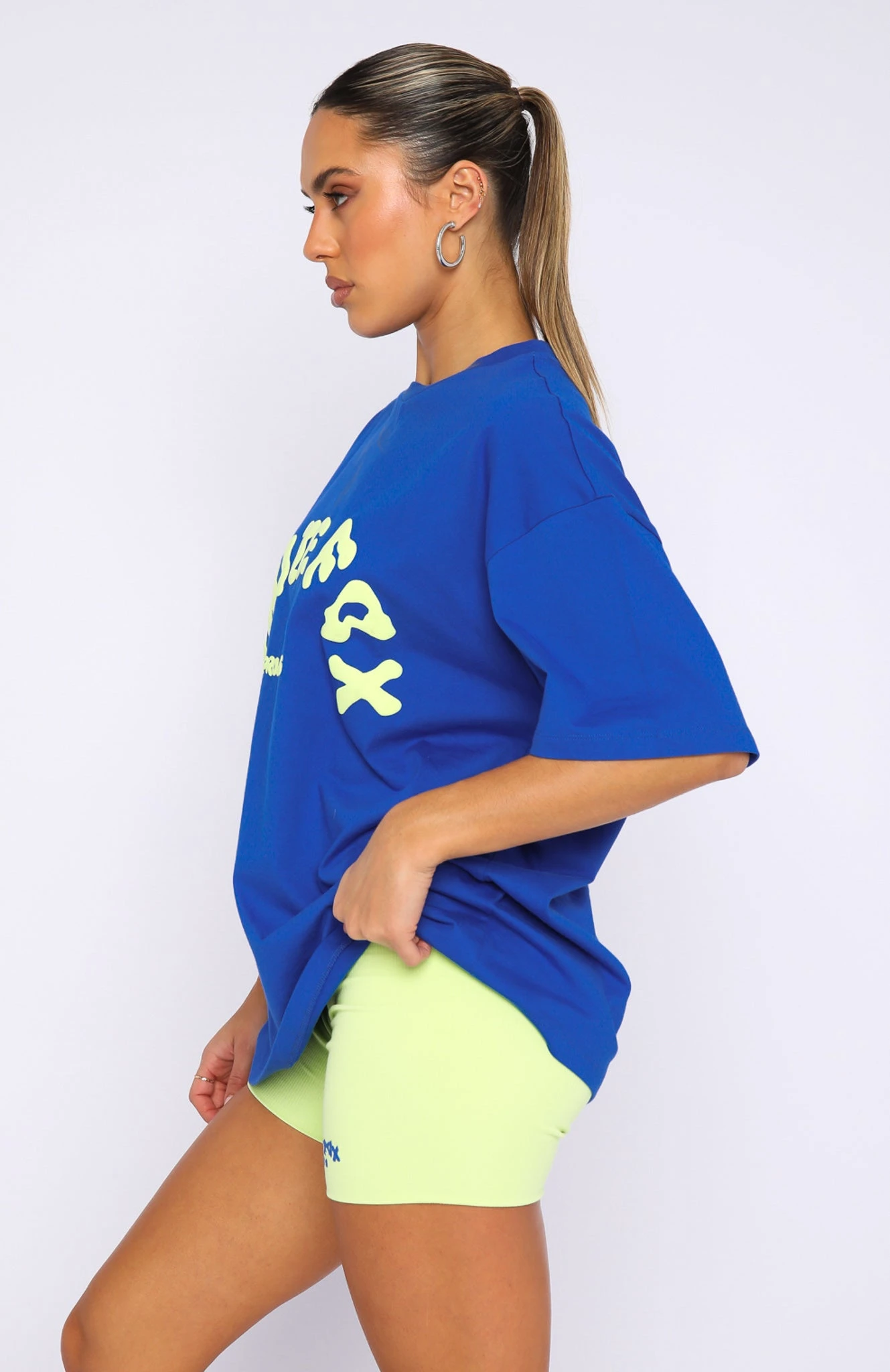 Project 5 Oversized Tee Cobalt - Image 3