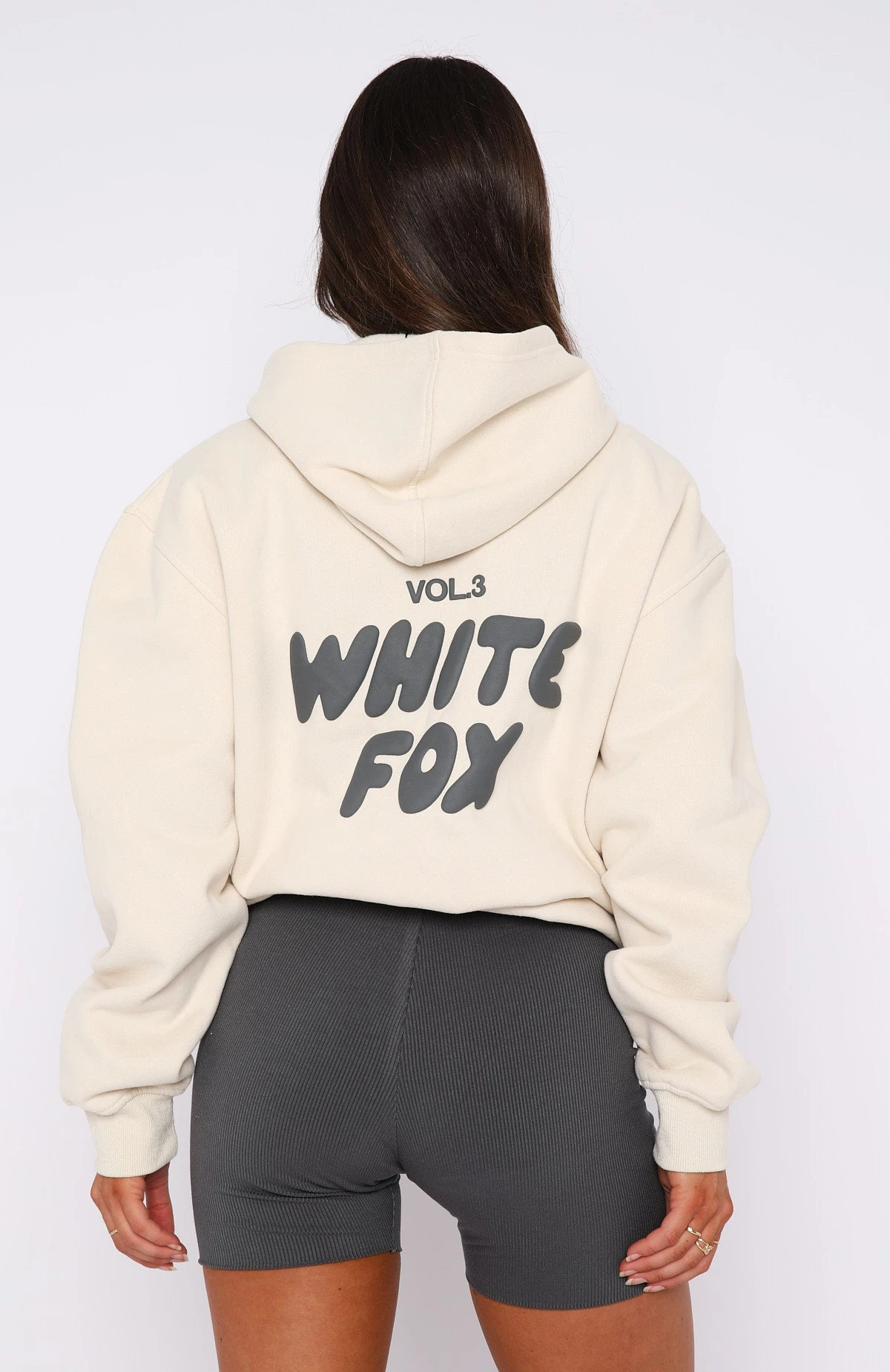 Offstage Ribbed Bike Shorts Charcoal - Image 5