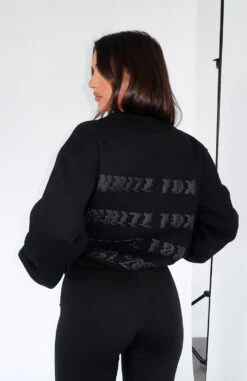 All A Blur Oversized Sweater Black