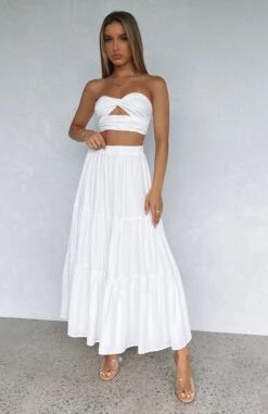 The One's You Love Maxi Set White