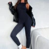 Jet Set Jumpsuit Black