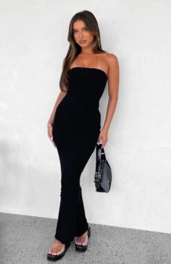 Love You For Life Maxi Dress Black