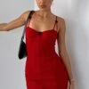 On My Way Mini Dress Red