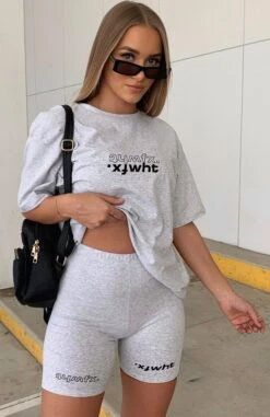 Catching Feelings Tee Grey Marle